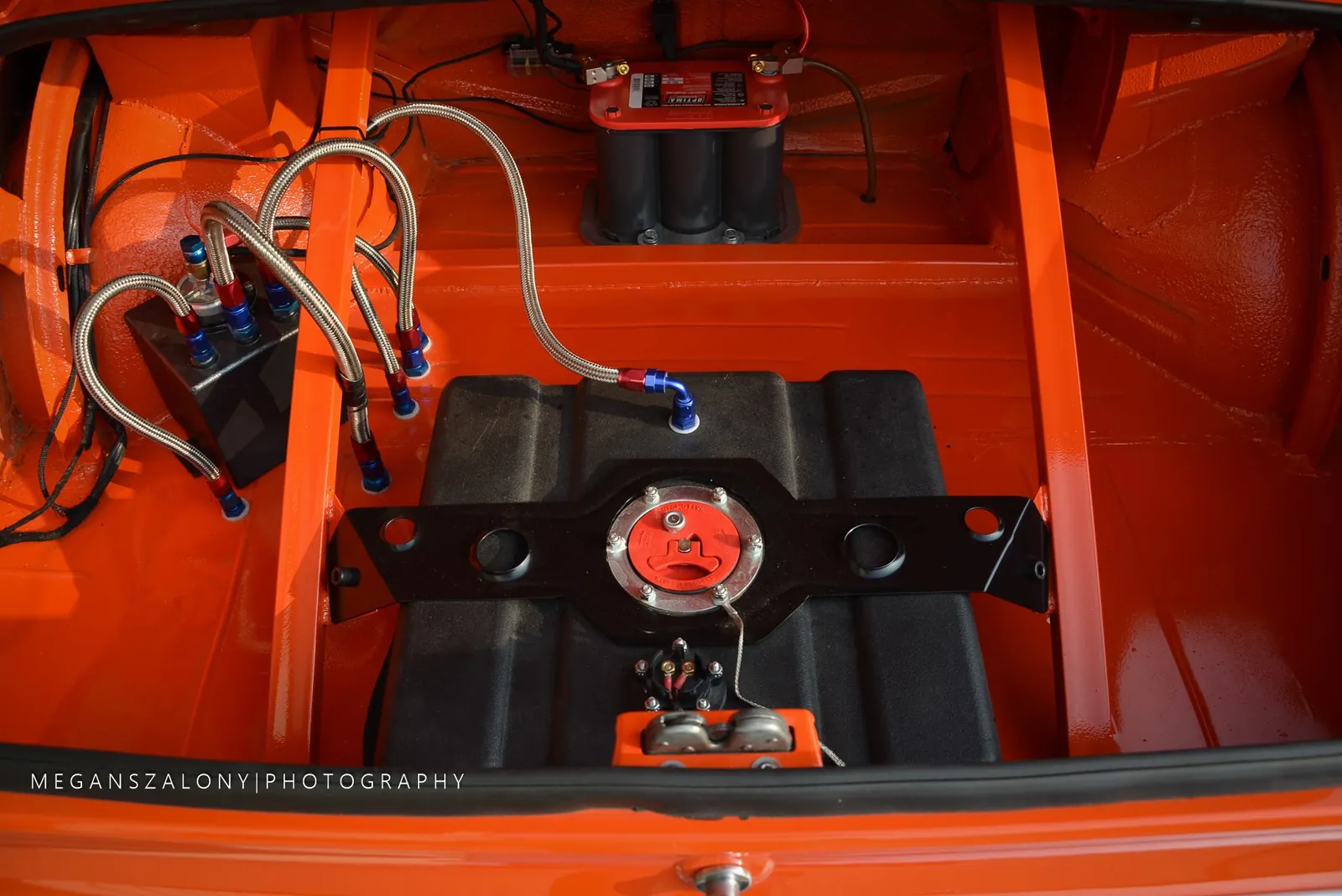 Fuel cell & surge tank