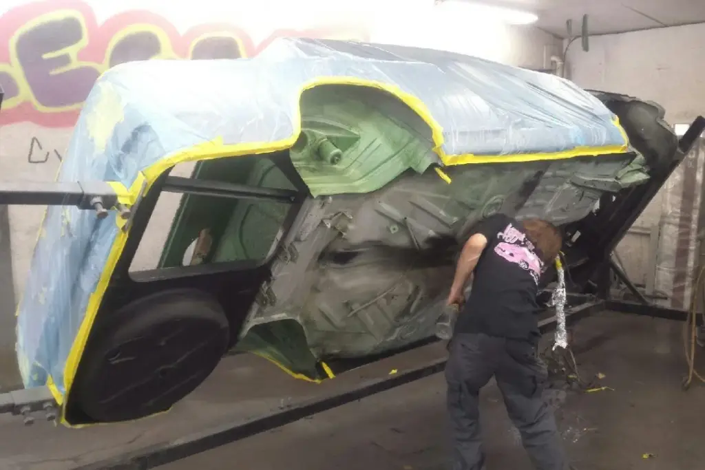 Green 2002tii restoration